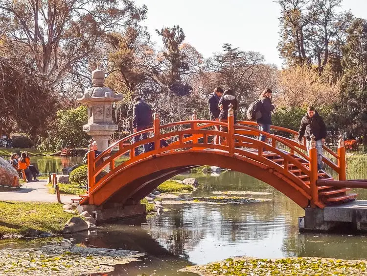 The Jardin Japones in Buenos Aires, Argentina, is one of the largest Japanese gardens outside Japan