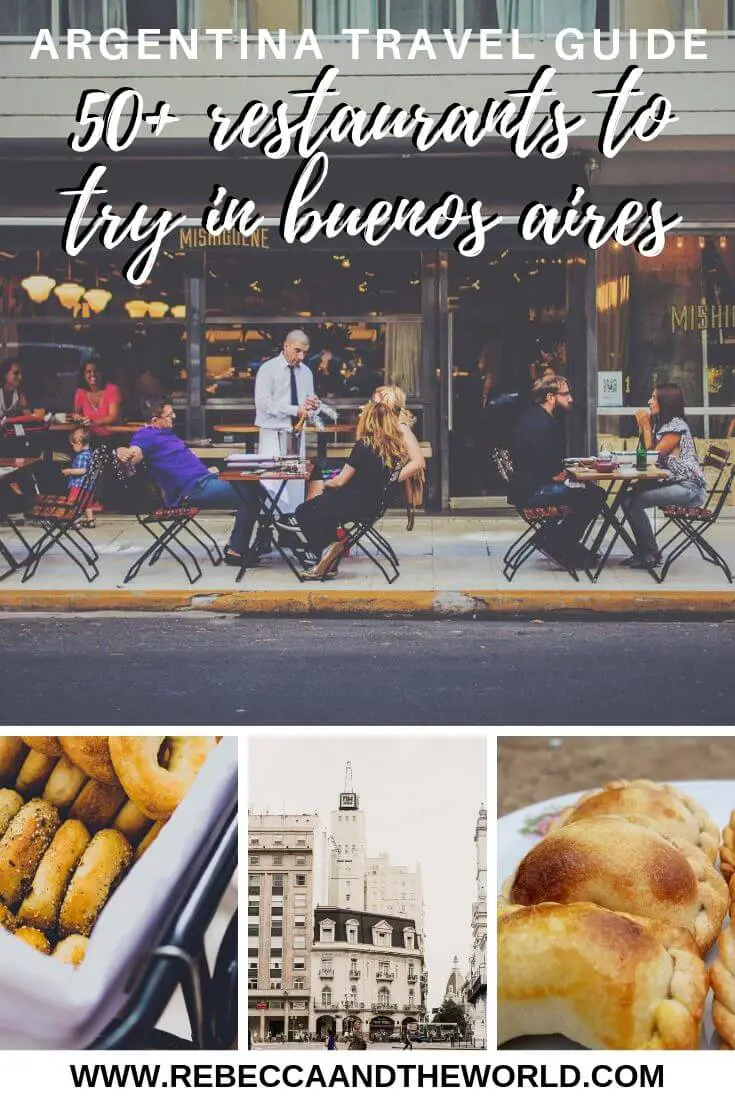 Visiting Buenos Aires, Argentina? You won't go hungry here! Click through for a guide to what to eat, and more than 50 restaurants and bars to add to your itinerary! Vamos! | #BuenosAires #Argentina #wheretoeatinbuenosaires #foodietravel #BuenosAirestravelguide