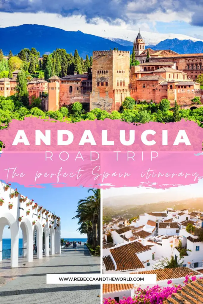 Discover the best of Andalucia with this 8-day southern Spain itinerary. Click through to read this road trip guide which includes the best things to do in Andalusia, Spain. Visit Granada, Nerja, Ronda, Seville and Cordoba and explore the beauty and delicious food of this region. | #spain #andalucia #andalusia #granada #seville #ronda #cordoba