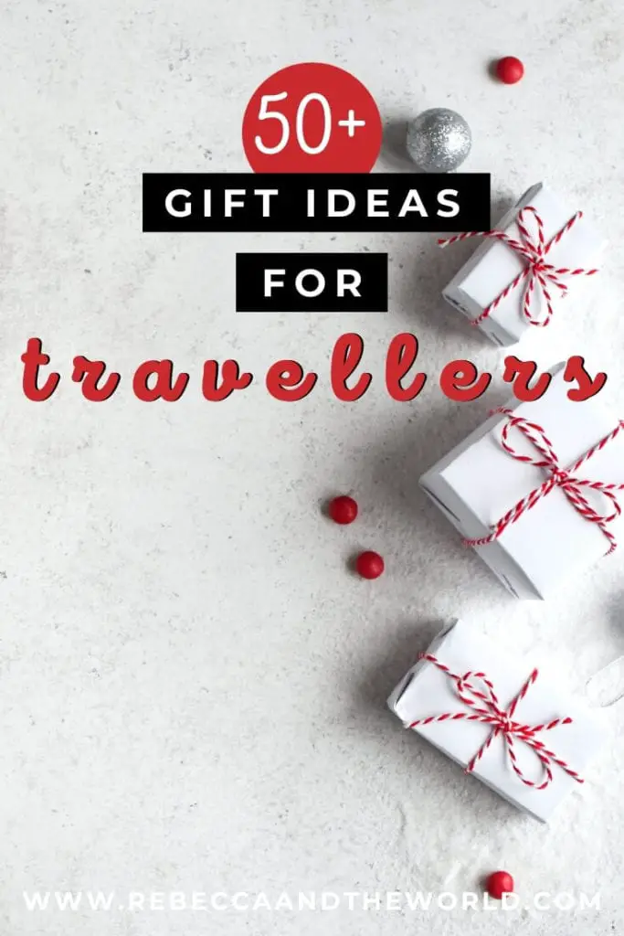 2020 gift guide for travellers! Do you have a special traveller in your life who's always difficult to buy for? This gift guide for travel lovers is sure to have something to make them smile. From books to practical travel goods to experiences, you're bound to find the perfect gift. | Gift Guide | Travel Lovers | Traveller Gift Guide | Gifts | Presents | Travel | Travel Goods | Packing List | Holidays | Holiday Gift Guide | Travel Gift Guide