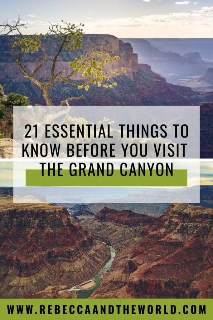 Visiting the Grand Canyon for the first time? These Grand Canyon tips will help you make the most of your visit to this beautiful national park. | #GrandCanyon #Arizona #USATravel #nationalparks #VisitGrandCanyon #USANationalParks