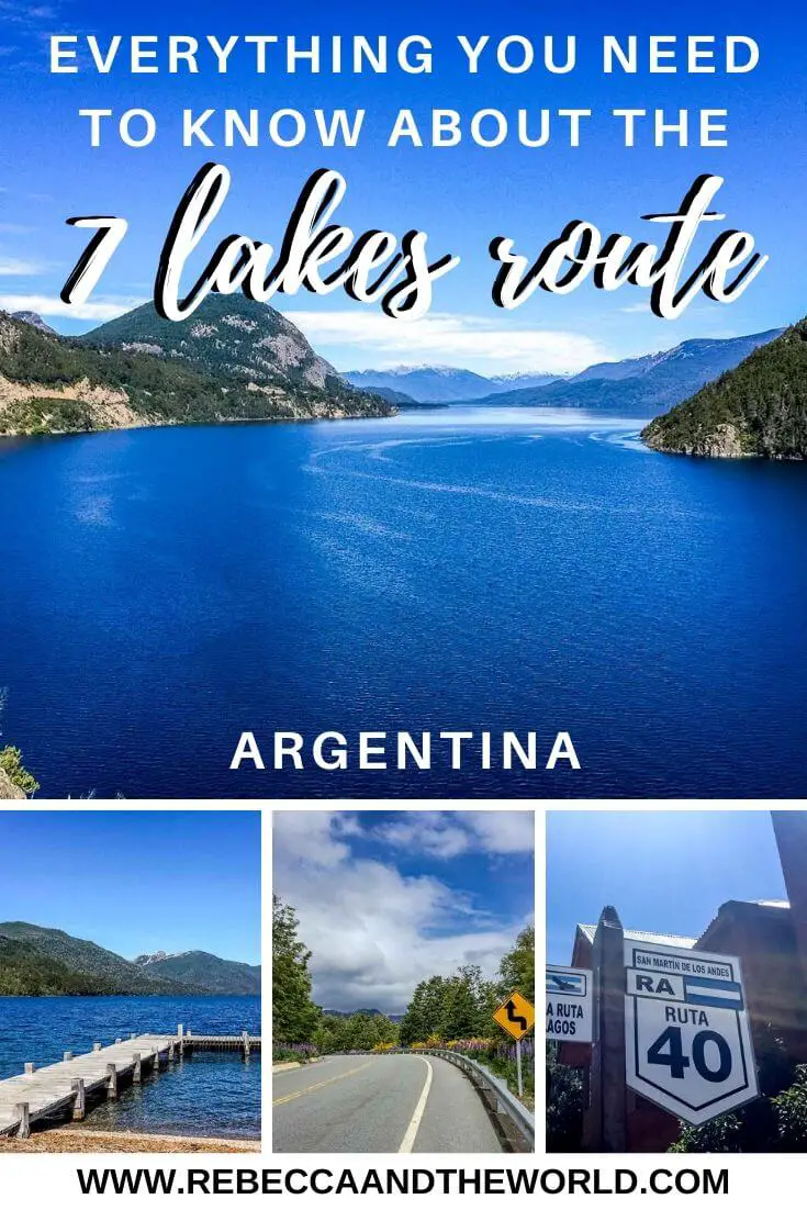 Located in northern Argentina Patagonia, the Ruta de los Siete Lagos (Seven Lakes Route) is a stunning place for visitors to explore. You can either bike or drive the route - either way, you'll have fantastic access to some of the most gorgeous scenery in all of Argentina. | #argentina #patagonia #rutadelossietelagos #Rutadelos7Lagos #biking #roadtrip #bariloche #neuquen #argentinaroadtrip