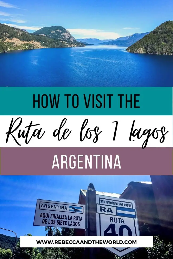 Located in northern Argentina Patagonia, the Ruta de los Siete Lagos (Seven Lakes Route) is a stunning place for visitors to explore. You can either bike or drive the route - either way, you'll have fantastic access to some of the most gorgeous scenery in all of Argentina! | #argentina #patagonia #rutadelossietelagos #Rutadelos7Lagos #biking #roadtrip #bariloche #neuquen #argentinaroadtrip