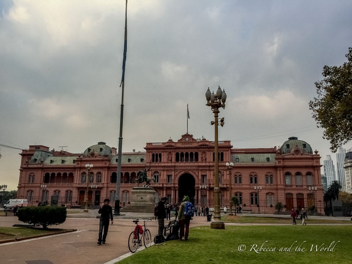 argentina tourist places list The Casa Rosada is Argentina's White House and you can visit it on a guided tour