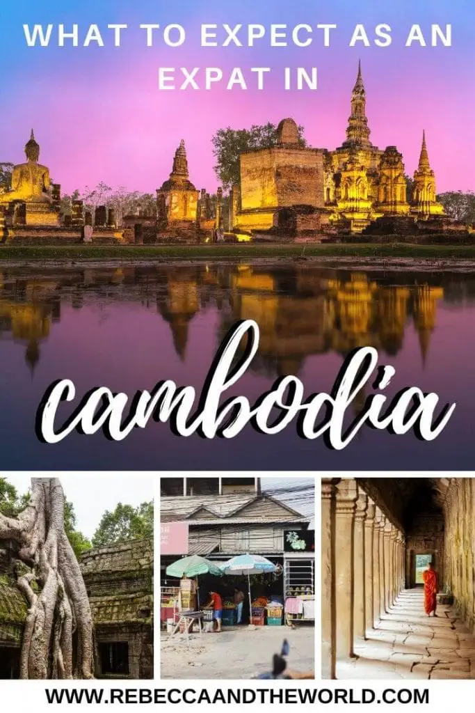 Thinking about moving to Cambodia? Expats Tanya and Andy Korteling share what expat life in Siem Reap is like in this detailed interview, including the cost of living, how to meet people and how to get a visa. | #cambodia #cambodiaexpat #liveincambodia #siemreap #expatlife #expat