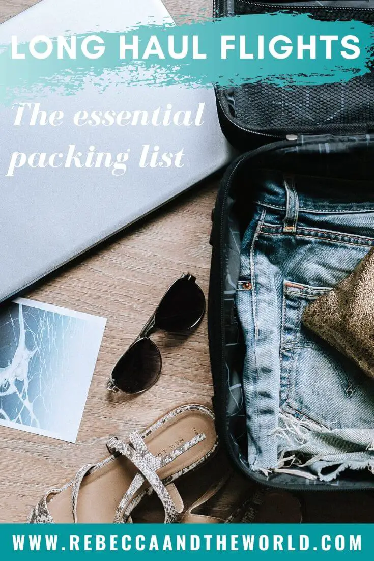 Long Haul Flight Essentials To Pack - Rebecca and the World