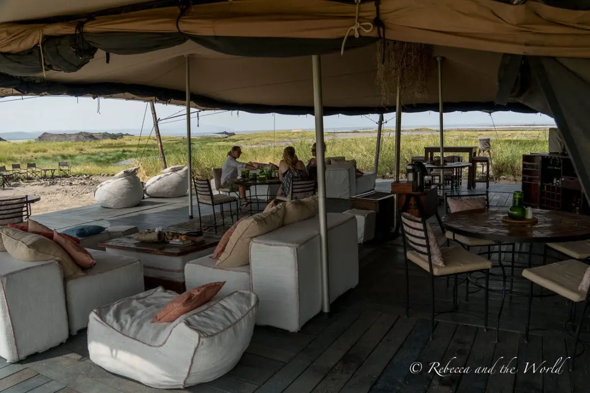 While Lake Natron Camp is remote, they have created a unique experience that is also eco friendly