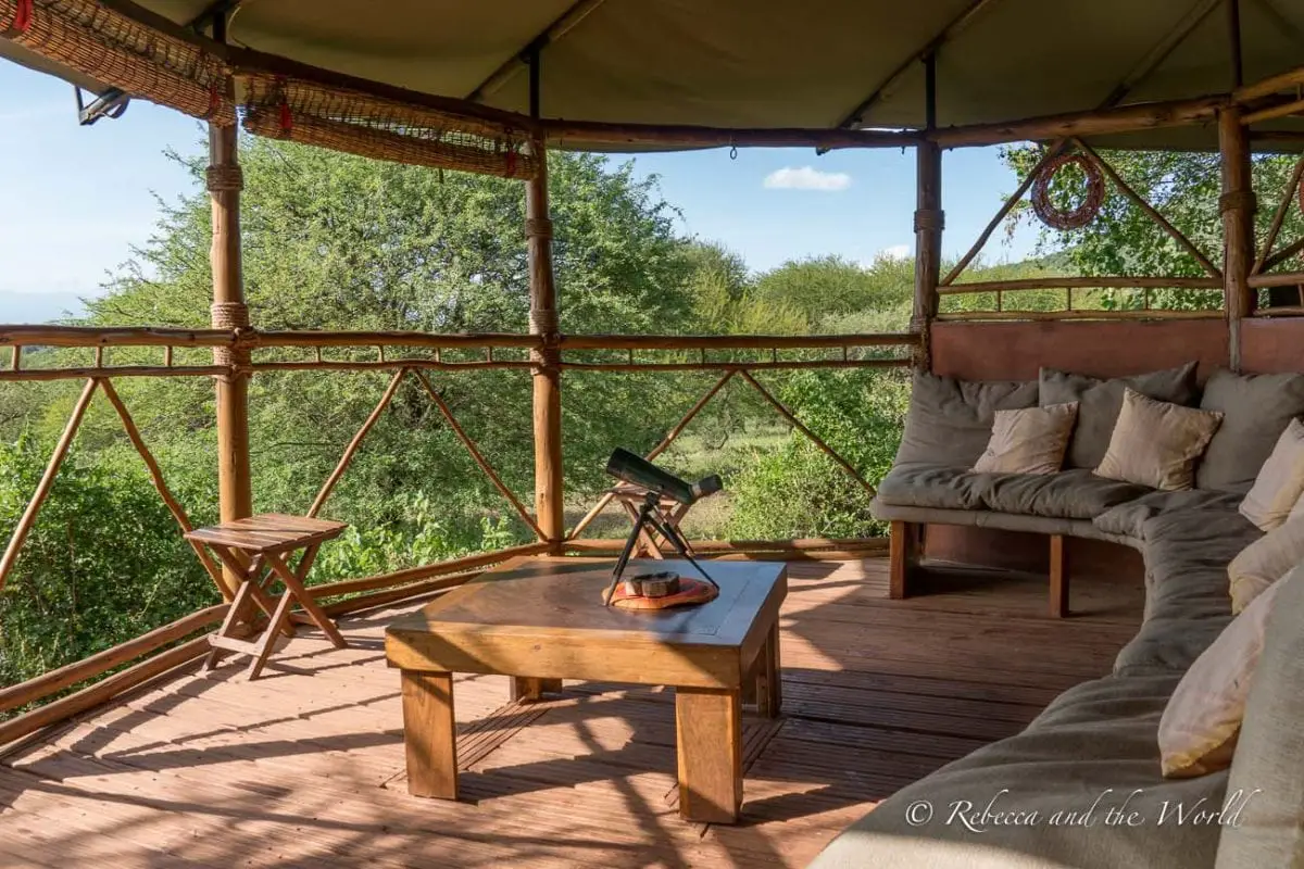Isoitok Camp Manyara was one of my favourite places to stay in Tanzania