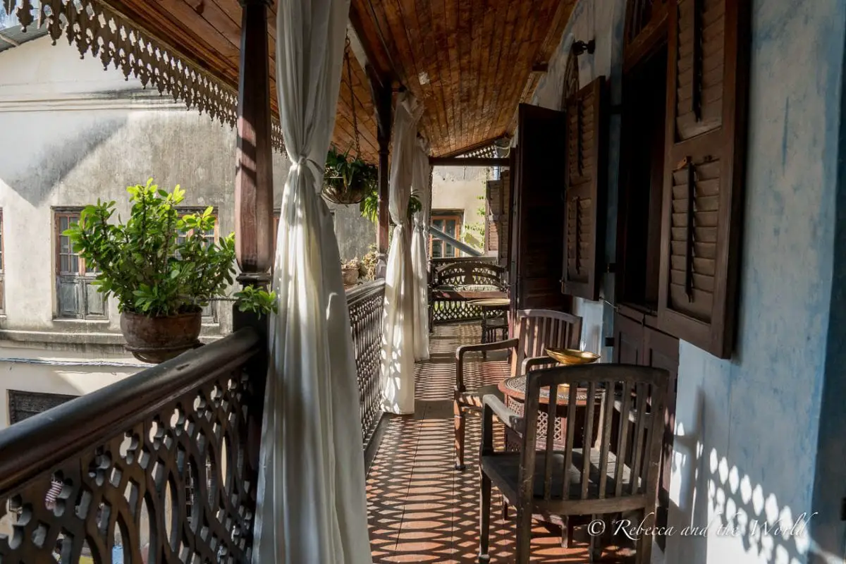 The Emerson Spice Hotel is one of the best places to stay in Stone Town in Zanzibar