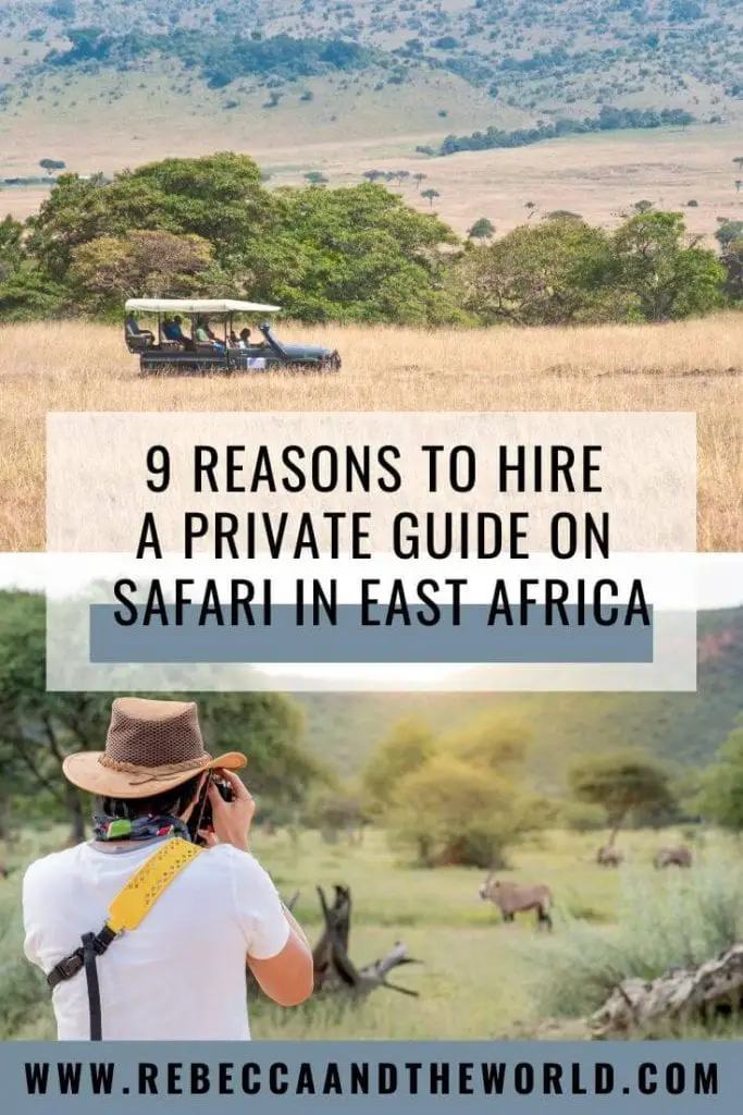 Wondering how to travel in East Africa? You've got a few options: private guide, group trip, self-drive or public transport. Here are 9 reasons why I think the best way to take a safari in East Africa is with a private driver guide. | Safari | East Africa | Africa Travel | Visit East Africa | Africa Tour | Kenya | Tanzania | Rwanda | Uganda