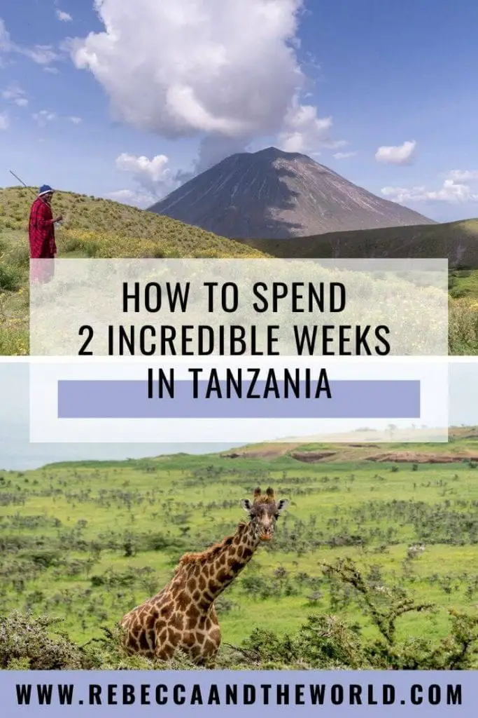 Looking for a unique Tanzania itinerary that mixes adventure, safaris, culture and beaches? Then this 2 weeks in Tanzania itinerary is right for you! | #Tanzania #EastAfrica #AfricaTravel #safari #TanzaniaItinerary #TanzaniaTravel #Zanzibar #Serengeti