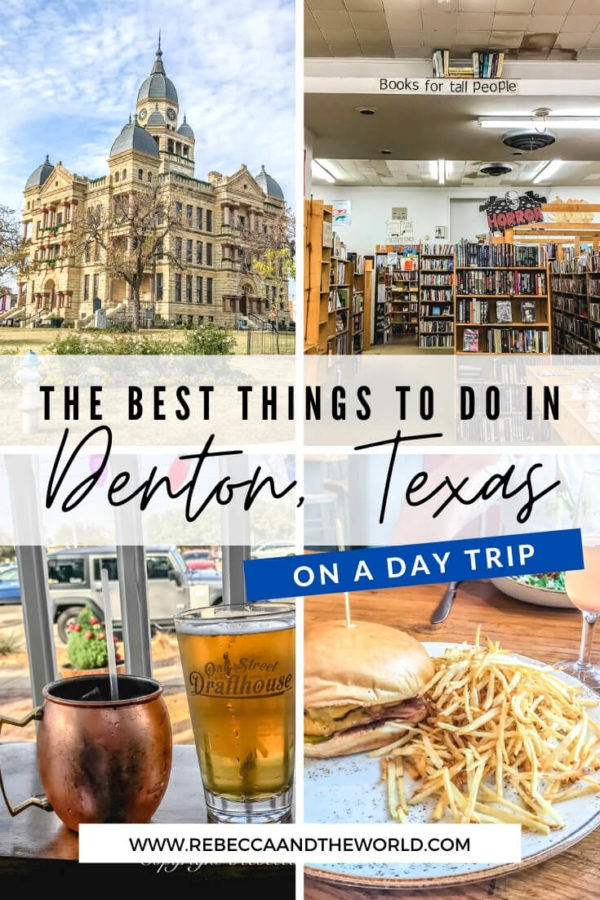 Things To Do in Denton, Texas Rebecca and the World