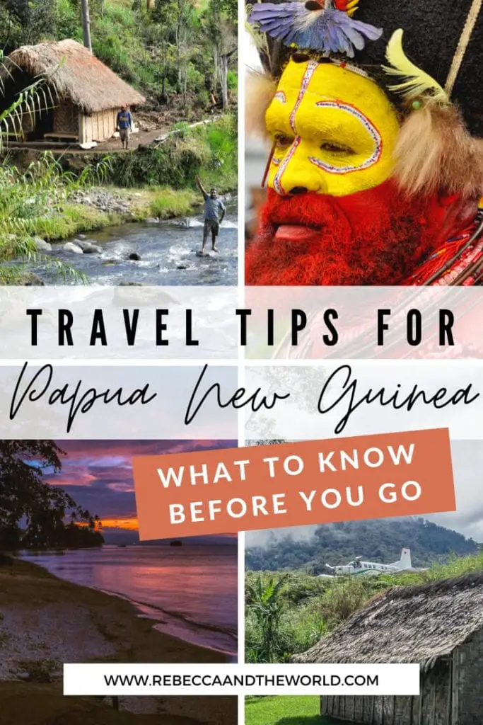 20 things to know before you visit Papua New Guinea, from safety in PNG to what to wear and how to get around. | Visit Papua New Guinea | Travelling to Papua New Guinea | Papua New Guinea Travel | Best Time to Visit Papua New Guinea | Things To Do in Papua New Guinea | Papua New Guinea Itinerary | What To Do in Papua New Guinea | Is Papua New Guinea Safe | Travel to Papua New Guinea | Papua New Guinea Travel | How to Get to Papua New Guinea | Papua New Guinea Facts | PNG Travel | Visit PNG