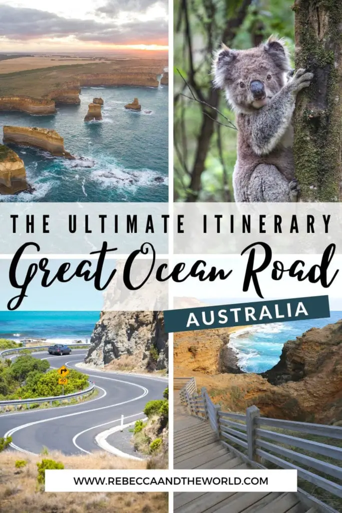 Plan the perfect 3-day Great Ocean Road itinerary. PLUS options for 1 day, 2 day self drive Great Ocean Road itinerary, and 4+ days on one of the best Australian Road Trips. | Great Ocean Road | Great Ocean Road Itinerary | Australia Road Trips | Self Drive Great Ocean Road Itinerary | 3 Days Great Ocean Road Itinerary | 2 Days Great Ocean Road Itinerary | Great Ocean Road Trip | Visit Victoria | Great Ocean Road Australia | Australia Itinerary | Great Ocean Road Tour | Great Ocean Road Map