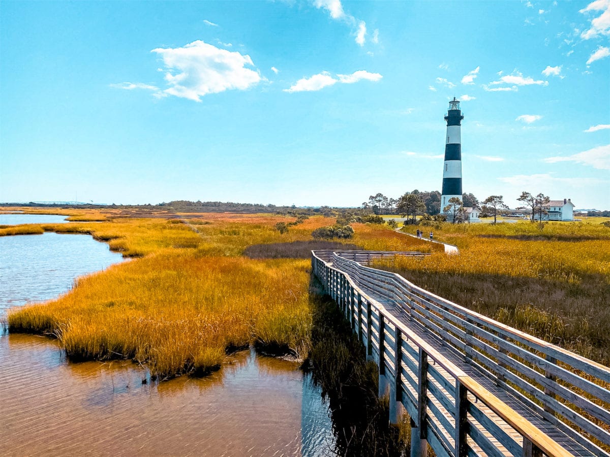 Head to the beaches of the Outer Banks in North Carolina