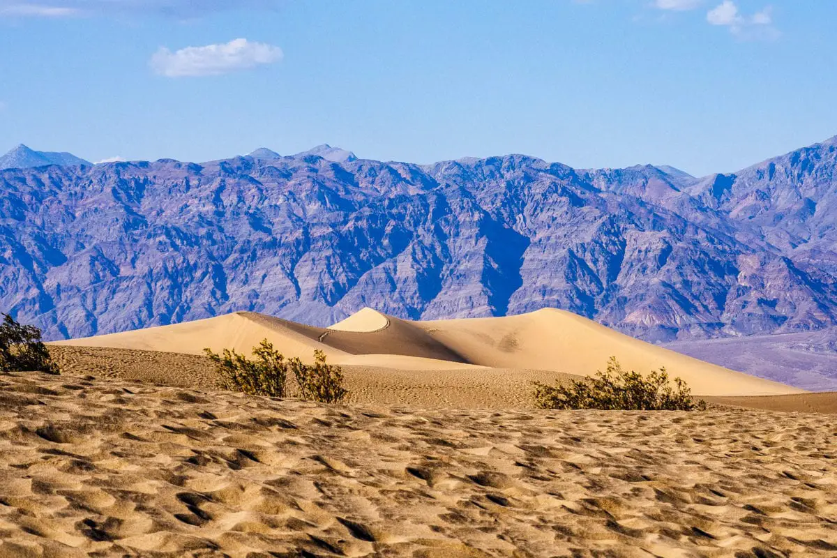 Death Valley is one of the driest places in the USA