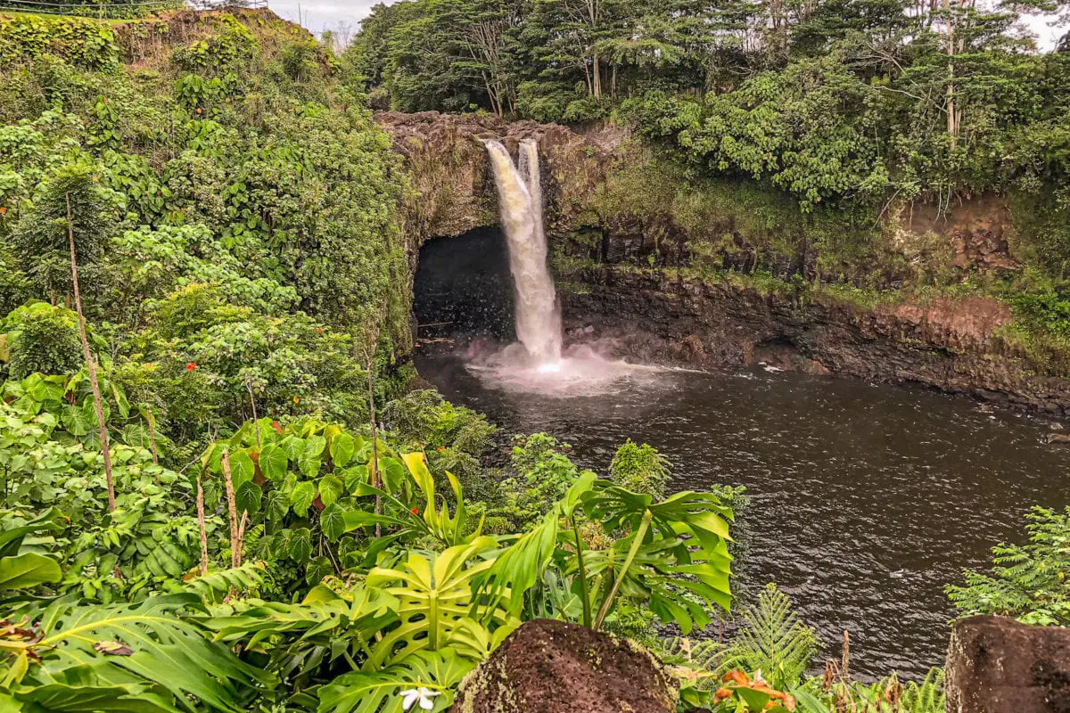 On Hawaii's Big Island, you'll be overwhelmed with the things to do - including spotting stunning waterfalls and lush forests