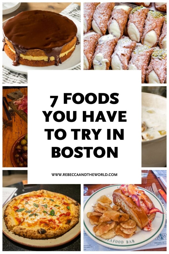 Boston is a city full of history - and great food. Read on for what to eat in Boston, including the best places to eat in Boston for delicious lobster rolls, cannoli and clam chowder. This Boston good guide will make you hungry! | Boston | Massachusetts | What To Eat In Boston | Foodie | Foodie Travels | What To Do In Boston | Things To Do in Boston | Places to Eat in Boston | Boston Food Guide | Food in Boston | Must Eat in Boston | Boston Must Eat | Boston Food Itinerary