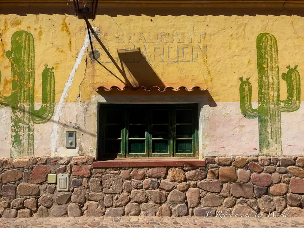 A building in north Argentina