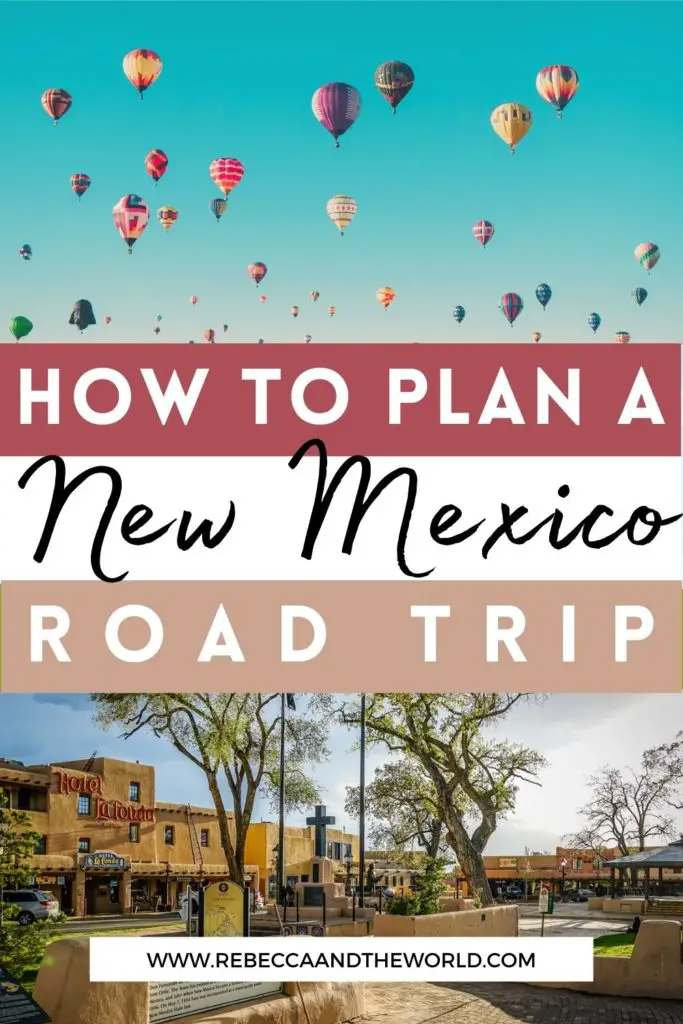 A New Mexico road trip is the best way to see the state, full of natural beauty and culture. Plan your New Mexico itinerary with this detailed guide, covering where to stop, what to see and where to stay. | New Mexico | New Mexico Road Trip | New Mexico Itinerary | USA Road Trip | |Things To Do in New Mexico | What To Do in New Mexico | New Mexico Road Trip Things To Do | New Mexico Road Trip Map | New Mexico Travel Itinerary | Santa Fe Itinerary | Taos Itinerary