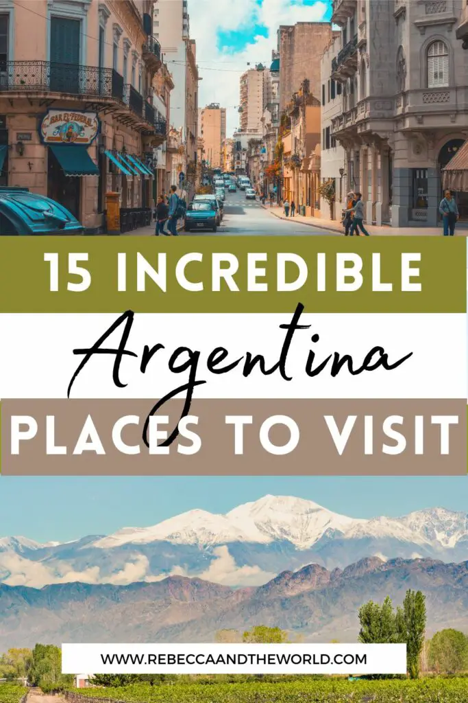 popular tourist destinations in argentina