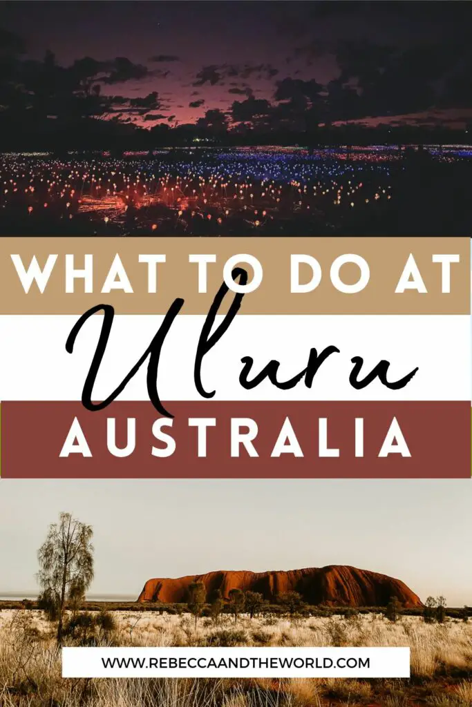 Wondering what to do when you visit Uluru, Australia? This guide shares the best things to do at Uluru, a truly unforgettable place to visit. From Uluru hikes to dining under the stars to free things to do at Uluru, there's plenty of activities for your Uluru itinerary. | Uluru | Visit Uluru | Visit Australia | Uluru Guide | Australia Bucket List | Australia Travel | Visit Northern Territory | Tourism NT