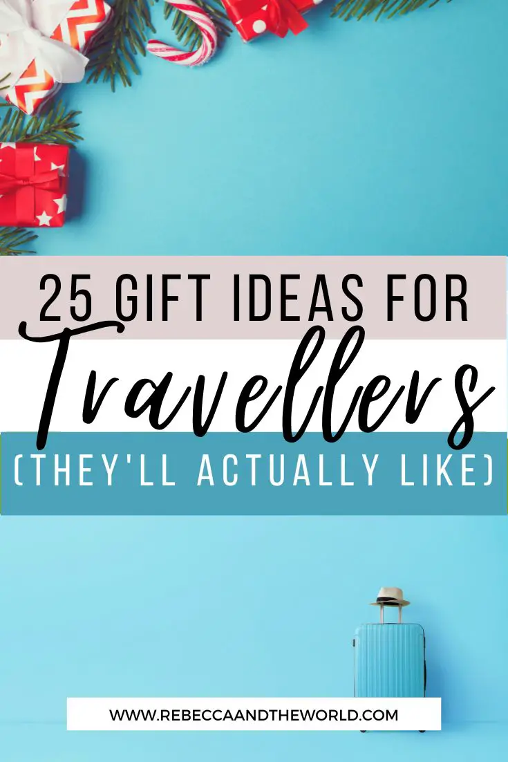 2022 gift guide for travellers! Do you have a special traveller in your life who's always difficult to buy for? This gift guide for travel lovers is sure to have something to make them smile. From books to practical travel goods to experiences, you're bound to find the perfect gift. | Gift Guide | Travel Lovers | Traveller Gift Guide | Gifts | Presents | Travel | Travel Goods | Packing List | Holidays | Holiday Gift Guide | Travel Gift Guide