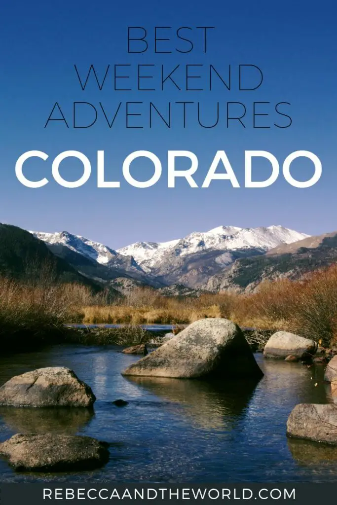 Looking for weekend adventures in Colorado? We've rounded up the best weekend getaways in the state for lovers of the outdoors. | Colorado | Weekend Getaways | Adventure | USA Travel | Visit Colorado | Colorado Weekend Getaways | Things to Do in Colorado | Places to Visit in Colorado | What to Do in Colorado