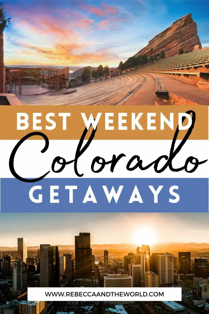 Looking for weekend adventures in Colorado? We've rounded up the best weekend getaways in the state for lovers of the outdoors. | Colorado | Weekend Getaways | Adventure | USA Travel | Visit Colorado | Colorado Weekend Getaways | Things to Do in Colorado | Places to Visit in Colorado | What to Do in Colorado