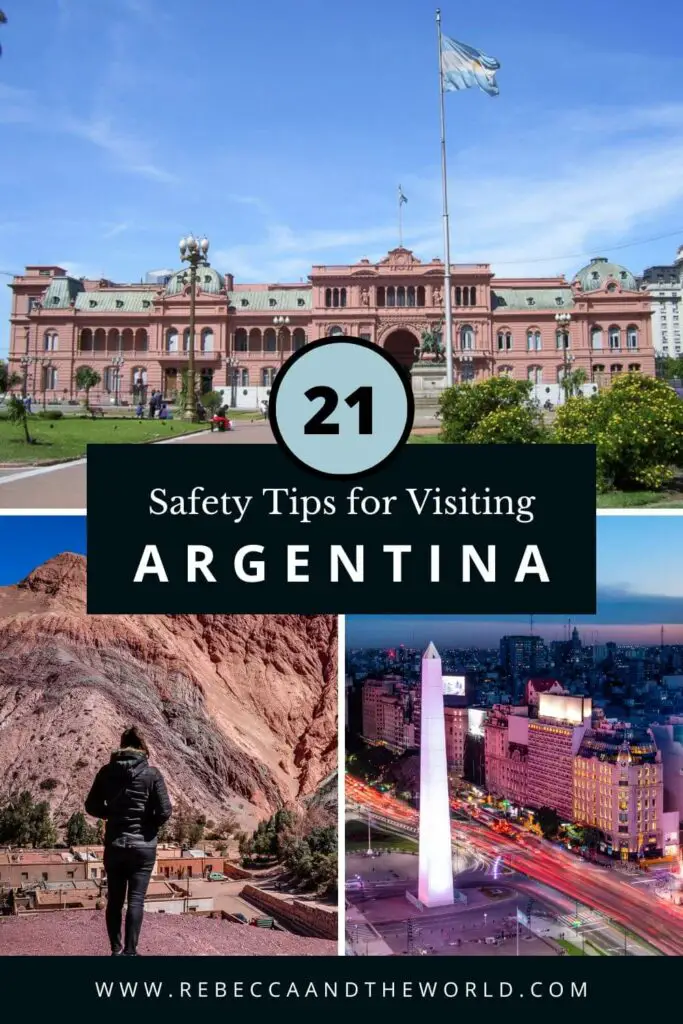 Wondering if Argentina is safe to visit for tourists? If you're planning a visit to this amazing South American country, rest assured it's generally safe for tourists. An expat in Argentina shares 21 safety tips and need-to-know safety info. Argentina Travel | Safety in Argentina | Visit Argentina | Argentina Travel Tips | What to Do in Argentina | Is Argentina Safe for Tourists | Argentina Tourism | Argentina Safety | Is Buenos Aires Safe | Buenos Aires Safety