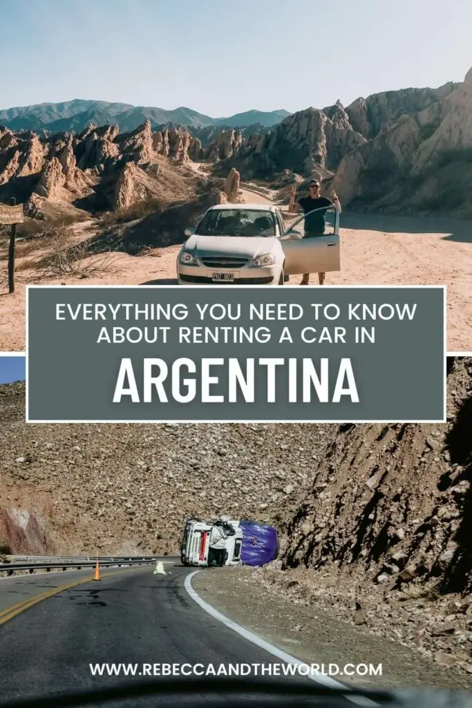 Thinking about renting a car in Argentina? It can be a great way to see the country at your own pace. In this guide, a local shares tips and tricks for car rental in Argentina, including driving in Argentina conditions, what you need to rent a car and Argentina road trip inspiration. | Argentina Travel | Visit Argentina | Car Rental Argentina | Argentina Road Trip | Road Trip Argentina | South America Travel | Places to Visit in Argentina