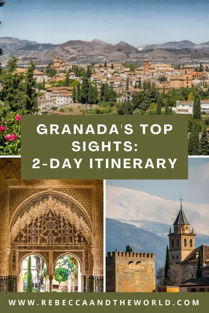 One of the most beautiful cities I've ever visited, there is so much to see and do in Granada in two days. This guide to spending 2 days in Granada highlights the best sights, eats and sleeps. | Spain | Granada | Andalucia | Andalusia | Visit Spain | Visit Andalucia | Spanish Food | Tapas | Alhambra | Granada Itinerary | Granada Things to Do | What to Do in Granada | 2 Days in Granada | Two Days in Granada | Granada Spain | Visit Granada