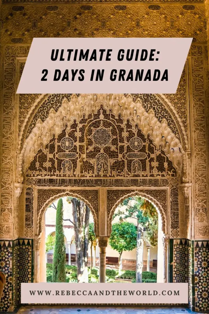 One of the most beautiful cities I've ever visited, there is so much to see and do in Granada in two days. This guide to spending 2 days in Granada highlights the best sights, eats and sleeps. | Spain | Granada | Andalucia | Andalusia | Visit Spain | Visit Andalucia | Spanish Food | Tapas | Alhambra | Granada Itinerary | Granada Things to Do | What to Do in Granada | 2 Days in Granada | Two Days in Granada | Granada Spain | Visit Granada