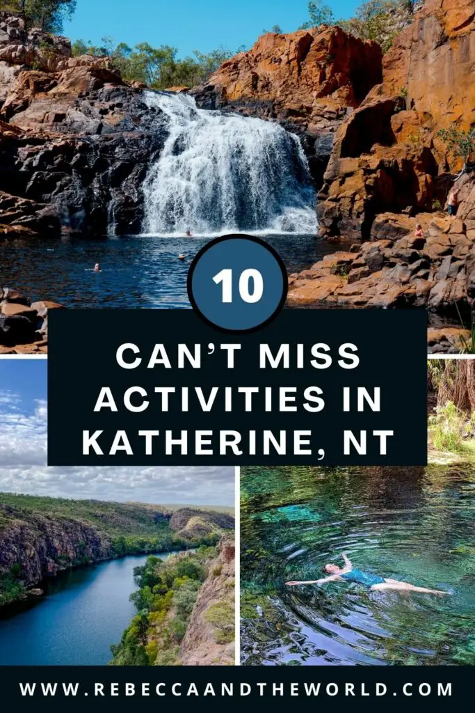 Looking for the best things to do in Katherine, NT? From hot springs to national parks, this Katherine visitor guide has you covered. | Northern Territory Travel | Visit Northern Territory | Visit Australia | Katherine NT | NT Australia | Top End Australia | Nitmiluk National Park | Katherine Gorge | Things to Do in Katherine | Things to Do in the Northern Territory | Places to visit in the Northern Territory | What to Do in Katherine NT