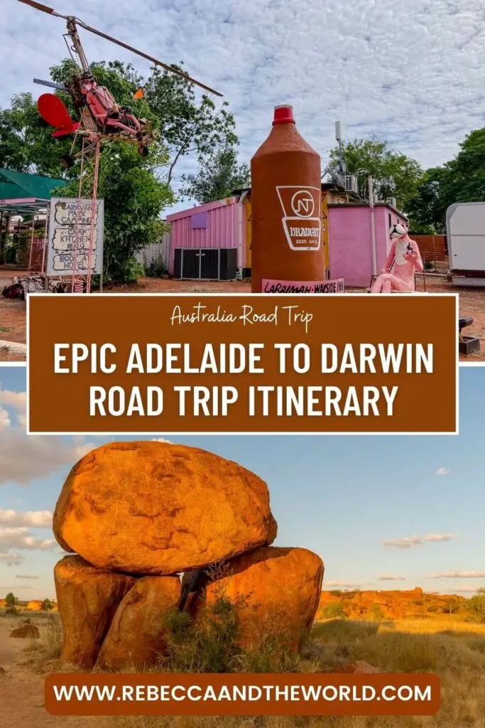 Planning an Adelaide to Darwin road trip? This epic road trip is a must - here are the 15 best stops along the Stuart Highway. | Adelaide to Darwin | Darwin to Adelaide | Road Trip | Stuart Highway | Best Road Trips Australia | Visit Northern Territory | Visit South Australia | Adelaide to Darwin Drive | Adelaide to Darwin Itinerary | Adelaide to Darwin Road Trip | Road Trip Australia