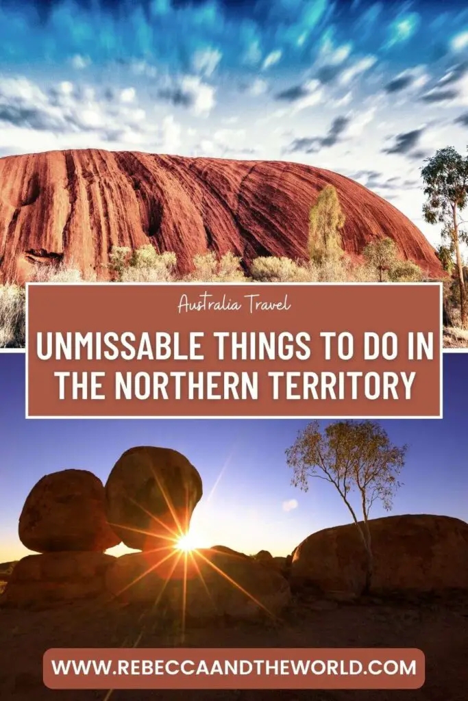 The NT is unlike any other part of Australia. Here are 35 unmissable things to do in the Northern Territory for an epic visit! From hot springs to national parks, croc-spotting to tasting local food, the NT can't be missed. | Things to Do in the NT | Things to Do in the Northern Territory | Northern Territory Attractions | Stuart Highway | Best Road Trips Australia | Visit Northern Territory | Road Trip Australia | Tourism NT | Northern Territory Travel
