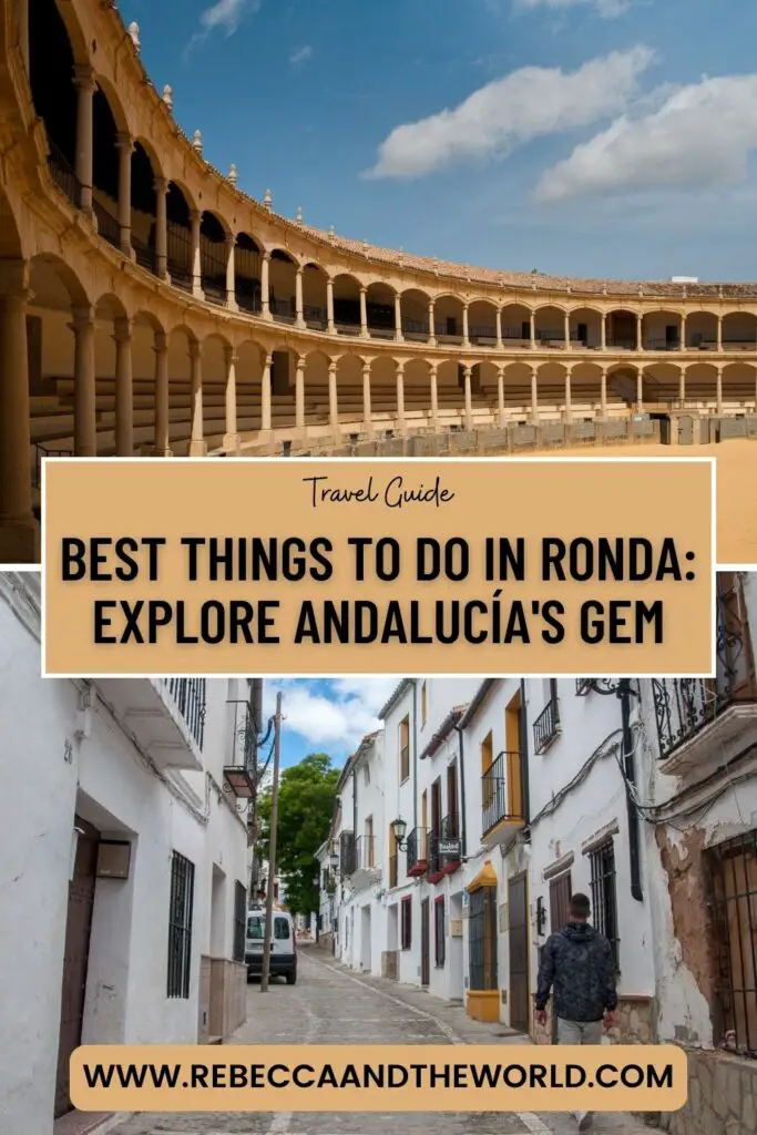 As one of Spain's prettiest cities, there are plenty of things to do in Ronda in the region of Andalucia. This guide walks you through why you should visit Ronda, what to do in Ronda, and where to eat and sleep. | Ronda | Andalucia | Southern Spain | Spain | Ronda Spain Things to Do | What to Do in Ronda Spain | Visit Spain | Visit Andalusia | Ronda Itinerary | Things to Do in Ronda | Spain Travel | Ronda Travel