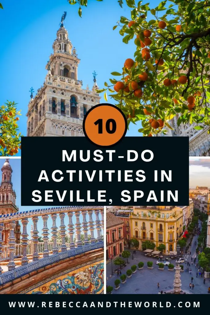 Only have a short time in Seville, Spain? You can still fit a lot into 2 days in Seville. This guide covers the best things to do in Seville on your first visit, including where to eat, what to see in Seville and where to sleep. | Seville | Spain | Andalucia | 2 Days in Seville | Seville Itinerary | Things to Do in Seville | What to Do in Seville | Seville Spain | Seville Guide | Travel | Travel Spain | Tapas | Spanish Food | Andalusia | 48 Hours Seville | Seville 2 Days