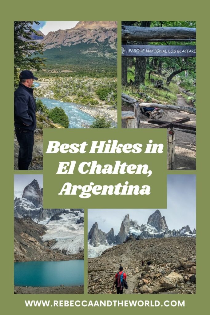 El Chalten is the undisputed hiking capital of Patagonia. This small town in Argentina has so many different hiking trails for all experience levels. Click through to read this guide to the best El Chalten hiking trails, plus tips for where to stay and eat - and what to do beyond hiking! | #patagonia #PatagoniaTravel #Argentina #ElChalten #Hiking #thingstodoinpatagonia #ElChaltenHiking | #HikesinElChalten