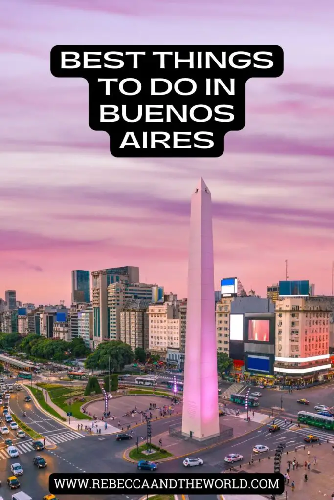 Wondering what to do in Buenos Aires, Argentina? This list includes the 25 best things to do, including restaurants, bars, museums, parks, gardens, historical sites and more! Based on two years of living in the city, it highlights what you can't miss on your Buenos Aires itinerary. Click on through and save it for your trip to Buenos Aires! | Buenos Aires | Argentina | Argentina Travel | Buenos Aires Things to Do | Buenos Aires Itinerary | Buenos Aires What to Do 