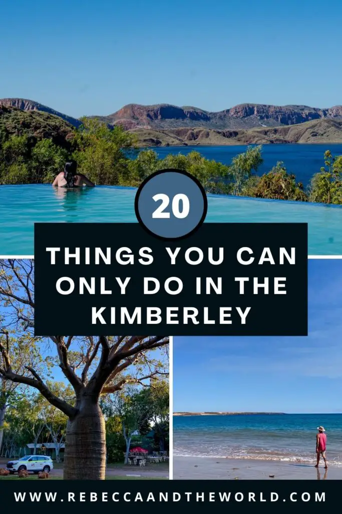 Australia's Kimberley region is incredible. It's a remote area, but there are so many things to do in the Kimberley to experience its magic. From hikes to national parks, to the region's stunning coastline, here are the best things to do in the Kimberley. | Kimberley WA | Visit Western Australia | The Kimberley | Western Australia | Purnululu National Park | Broome | Kununurra | Lake Argyle | Mitchell Falls | Kimberley Coast