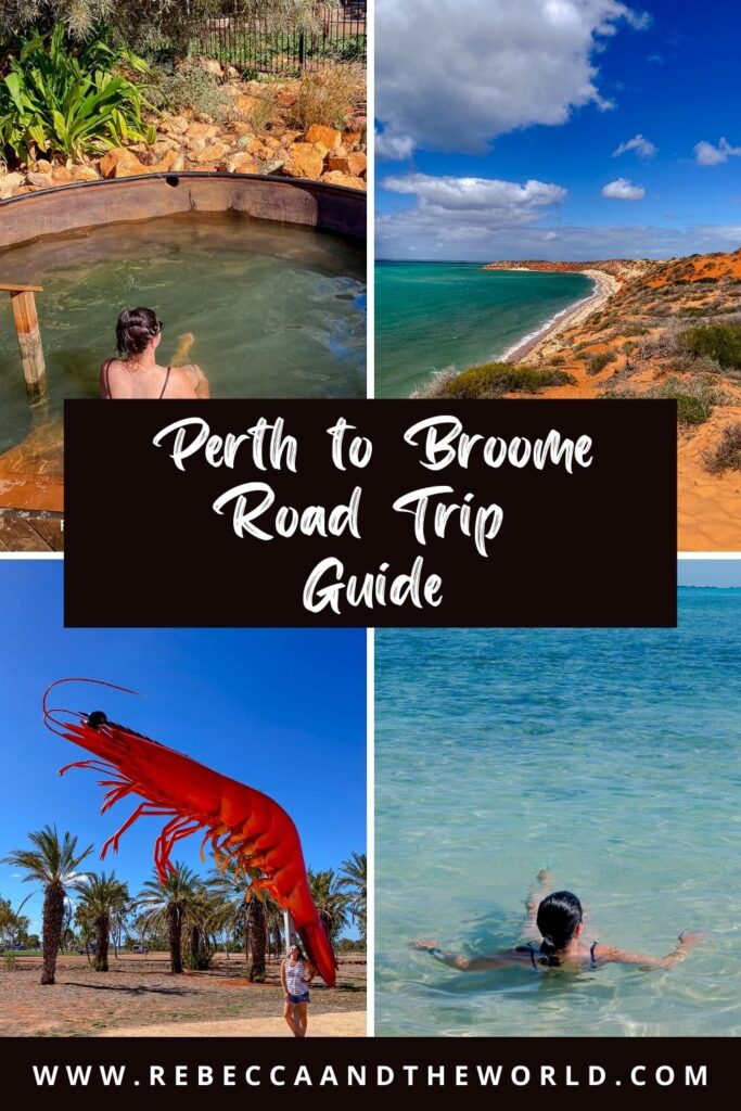 Planning a Perth to Broome road trip? This 2-week itinerary has you covered, with tips on what to do and see, where to stay and where to stop. Includes additional options for 1-week road trip and 10-day Perth to Broome itinerary. | Perth to Broome | WA Road Trip | Western Australia Road Trip | Visit Western Australia | Western Australia Coast Road Trip | WA Itinerary | Western Australia Itinerary