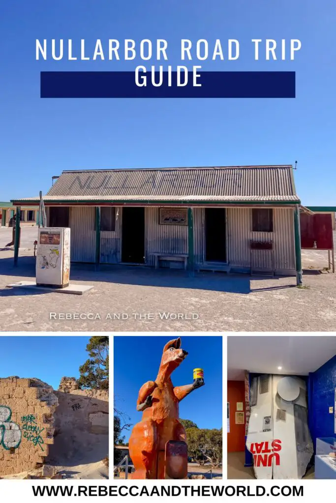 Planning on crossing the Nullarbor? This guide to driving the Eyre Highway covers what to see, where to stop and handy travel tips. | Crossing the Nullarbor | Nullarbor Plains | Nullarbor Road Trip | Driving the Nullarbor | Nullarbor Itinerary | Nullarbor What to Do | Nullarbor How Many Days | Nullarbor Accommodation | Nullarbor Travel Tips | Nullarbor Travel Guide | Nullarbor Guide | Things to Do Nullarbor Road Trip | Eyre Highway | Visit South Australia | Visit Western Australia
