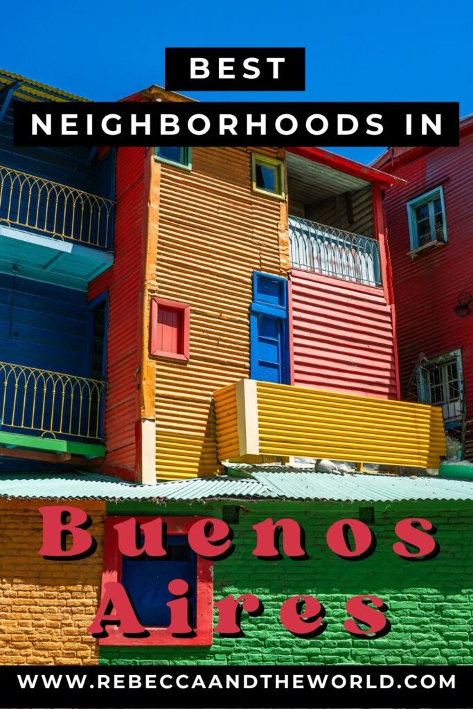 This guide to where to stay in Buenos Aires, Argentina, is by a (former) local and covers the best Buenos Aires neighborhoods. | Buenos Aires Travel | Buenos Aires | Visit Buenos Aires | Where to Stay in Buenos Aires | Buenos Aires Neighborhoods | Hotels in Buenos Aires | Buenos Aires Hotels | Hostels in Buenos Aires | Airbnb in Buenos Aires | Visit Argentina | Things To Do in Buenos Aires | Buenos Aires Travel Guide | Best Area to Stay in Buenos Aires | Apartments in Buenos Aires