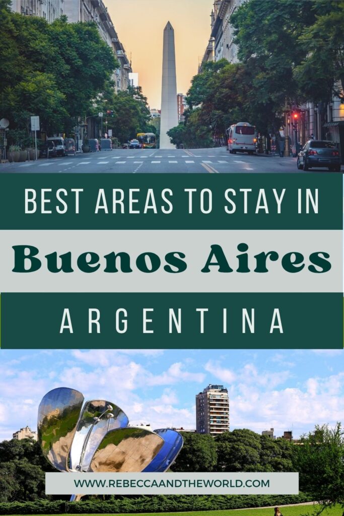 This guide to where to stay in Buenos Aires, Argentina, is by a (former) local and covers the best Buenos Aires neighborhoods. | Buenos Aires Travel | Buenos Aires | Visit Buenos Aires | Where to Stay in Buenos Aires | Buenos Aires Neighborhoods | Hotels in Buenos Aires | Buenos Aires Hotels | Hostels in Buenos Aires | Airbnb in Buenos Aires | Visit Argentina | Things To Do in Buenos Aires | Buenos Aires Travel Guide | Best Area to Stay in Buenos Aires | Apartments in Buenos Aires