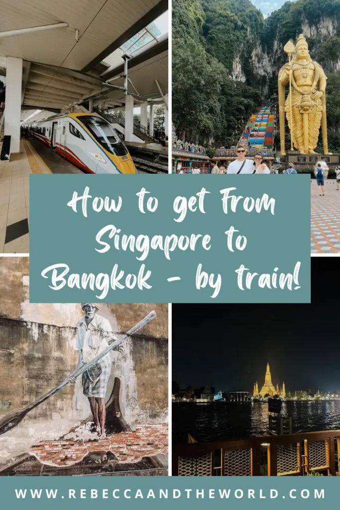 Always wanted to travel from Singapore to Bangkok by train? This guide will show you exactly how to do it! | Singapore | Malaysia | Thailand | Bangkok | Kuala Lumpur | Penang | Travel Guide | Train Travel | Train Travel in Asia | Singapore to Bangkok | Bangkok to Singapore by Train | Visit Thailand | Things to Do in Bangkok | Visit Malaysia | What to Do in Kuala Lumpur | What to Do in Penang | George Town Penang