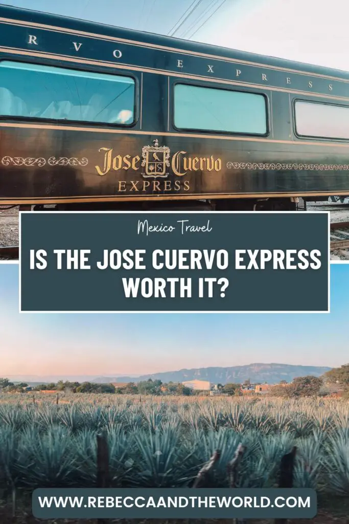Hop aboard the Jose Cuervo Express for a scenic, tequila-filled journey from Guadalajara to Tequila. Discover ticket options, what to expect, and whether it’s worth the splurge in this practical guide. | Tequila | Jalisco Mexico | Tequila Jalisco | Visit Jalisco | Day Trips from Guadalajara | Mexico Travel | Visit Mexico | Guadalajara Travel | Guadalajara Itinerary | Visit Guadalajara | Things to Do in Guadalajara | What to Do in Guadalajara | What to Eat in Guadalajara | Guadalajara Day Trips