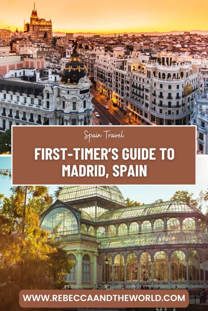 Only have 2 days in Madrid? Follow this Madrid itinerary to explore iconic sights, lively plazas, world-class art and the best food. From churros and calamari sandwiches to rooftop bars and museums, here’s how to spend 48 hours in Madrid. | 2 Days in Madrid | Madrid Itinerary | 48 Hours in Madrid | Things to Do in Madrid | Madrid Travel Guide | Madrid Spain Itinerary | Best of Madrid | Madrid Food Tour | Madrid Travel Tips | Where to Stay in Madrid | Best Time to Visit Madrid