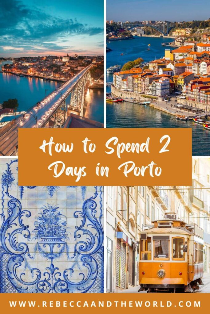 Only have 2 days in Porto? Follow this Porto itinerary to explore tiled churches, colourful Ribeira, port wine tastings in Vila Nova de Gaia and the best viewpoints. 2 Days in Porto | Porto Itinerary | Porto Travel Guide | Porto Portugal | Things to Do in Porto | Porto Travel Tips | What to Do in Porto | Where to Eat in Porto | Best of Porto | Porto Weekend Trip | Porto Sightseeing | Visiting Porto | Visit Porto Portugal | Porto in 2 Days | Porto 2-Day Itinerary