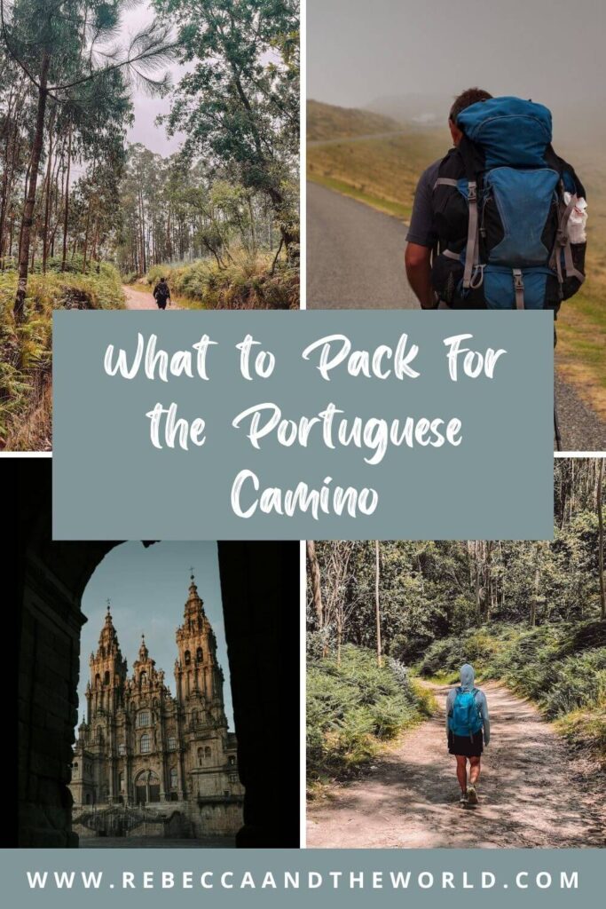 Looking for the ultimate Camino de Santiago packing list? Here’s exactly what I packed (and what I didn’t) for the Portuguese Camino, with tips for walking light, essential gear, and seasonal advice based on real experience. | Camino De Santiago Packing List | Portuguese Camino Packing Tips | What To Pack For The Camino | Camino Backpack Essentials | Camino Gear Guide | Camino De Santiago Summer Packing List | Best Shoes For Camino | Camino Trail Packing Advice | Camino Travel Essentials